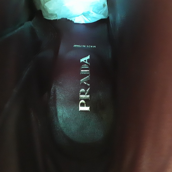 Prada leather ankle booties - Picture 9 of 9